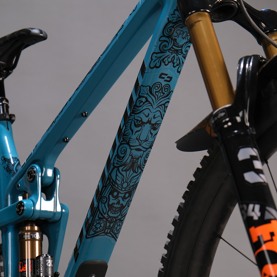 Unleazhed BP01 protection foil Frame-Kit L empire black - Rahmenschutzfolie – Bild 2