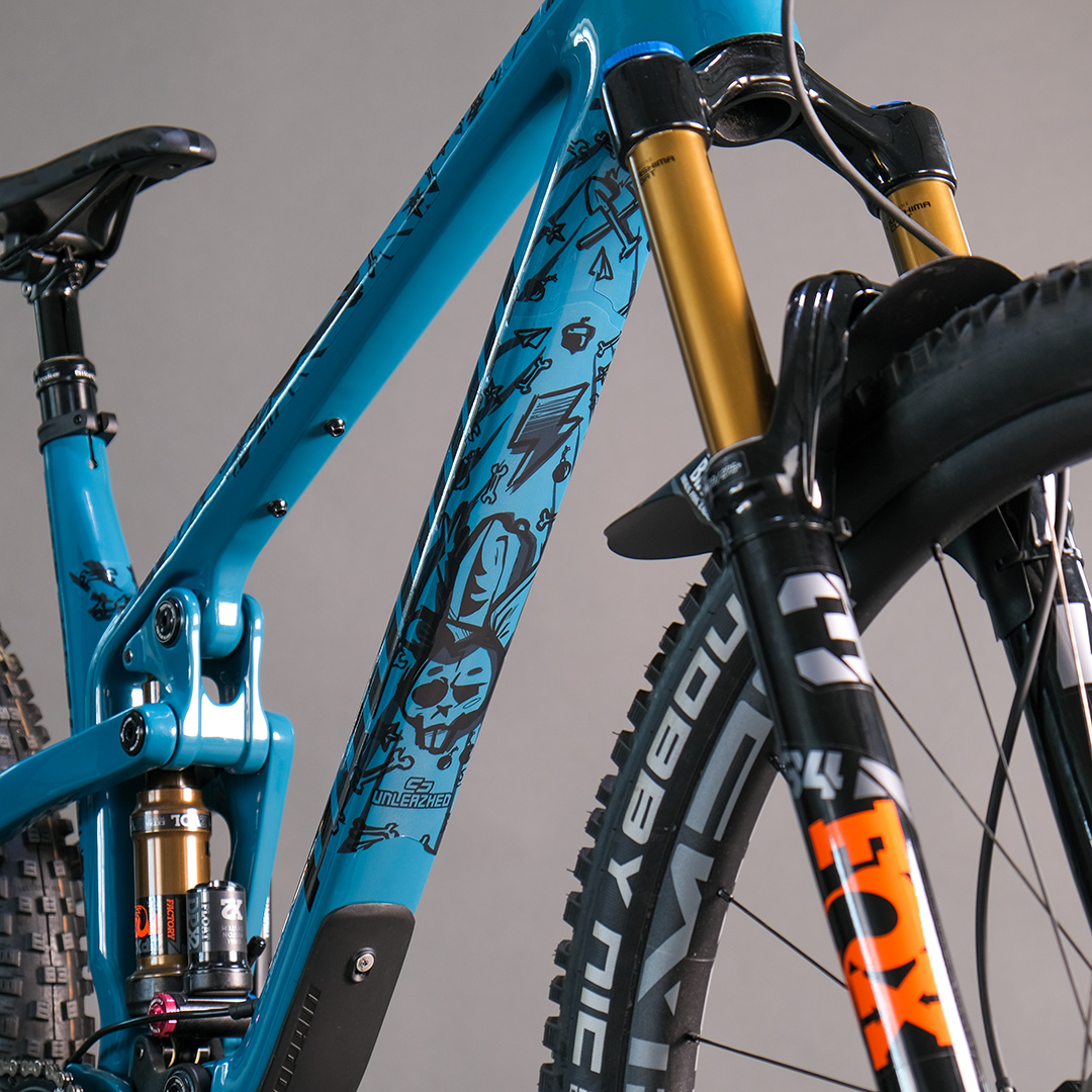 Unleazhed BP01 protection foil Frame-Kit L Serfaus Fiss Ladis - schwarz- Rahmenschutzfolie – Bild 2