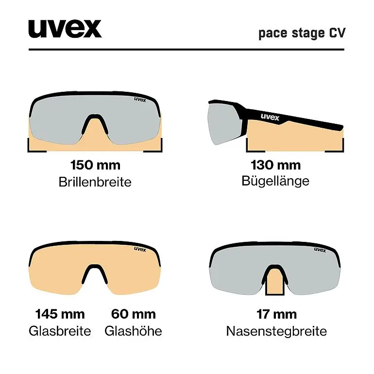 Uvex Pace Stage CV Sonnenbrille – Bild 6