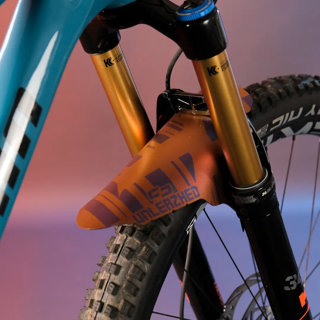 Unleazhed M01 mudguard flipflop redgold-redblue - Kotflügel – Bild 7