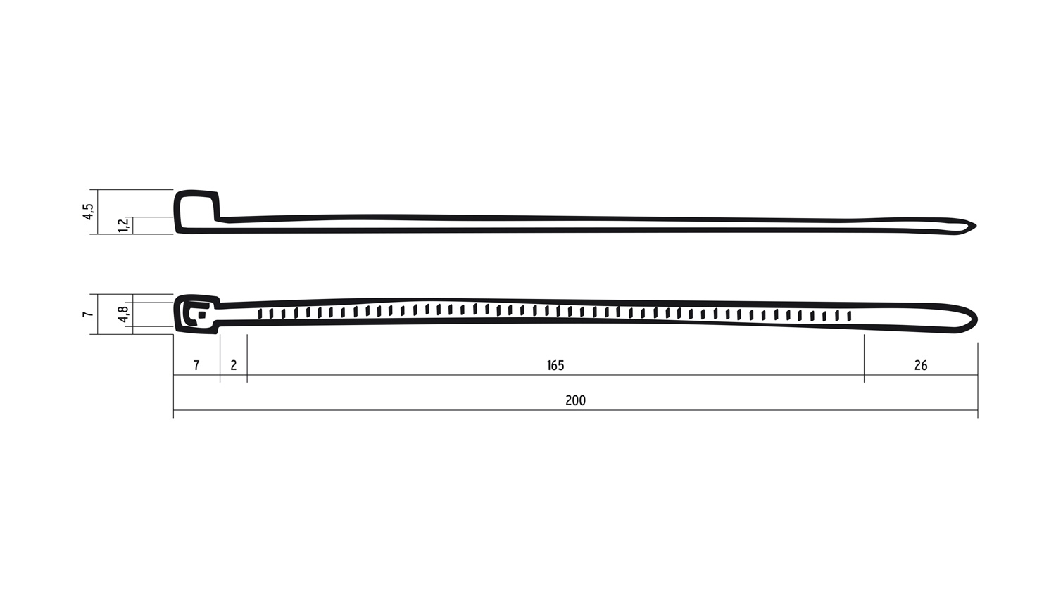 rie:sel design Kabelbinder cable:ties red – Bild 2