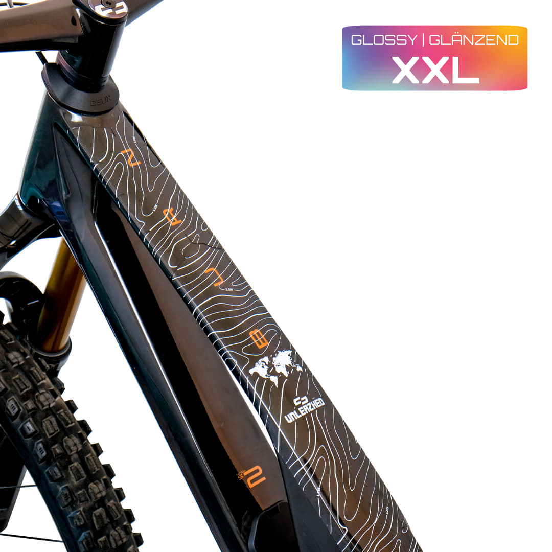 Unleazhed Rahmenschutzfolie XXL topolines white glossy – Bild 2