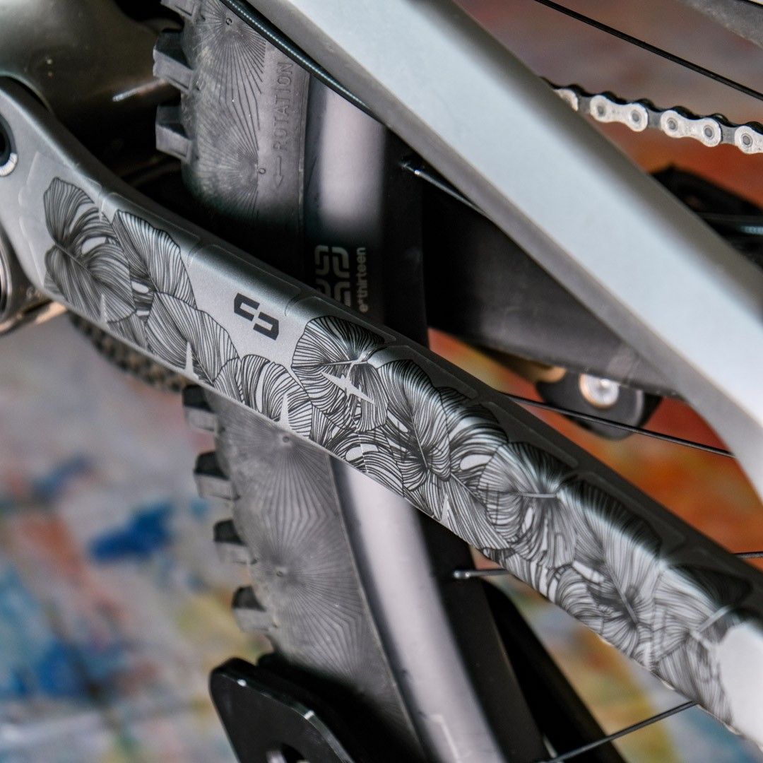 Unleazhed Rahmenschutzfolie XXL monstera black glossy – Bild 3