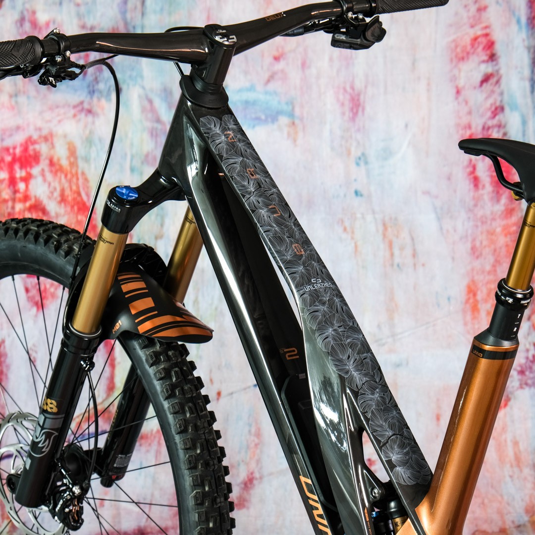 Unleazhed Rahmenschutzfolie XXL monstera white matt – Bild 5