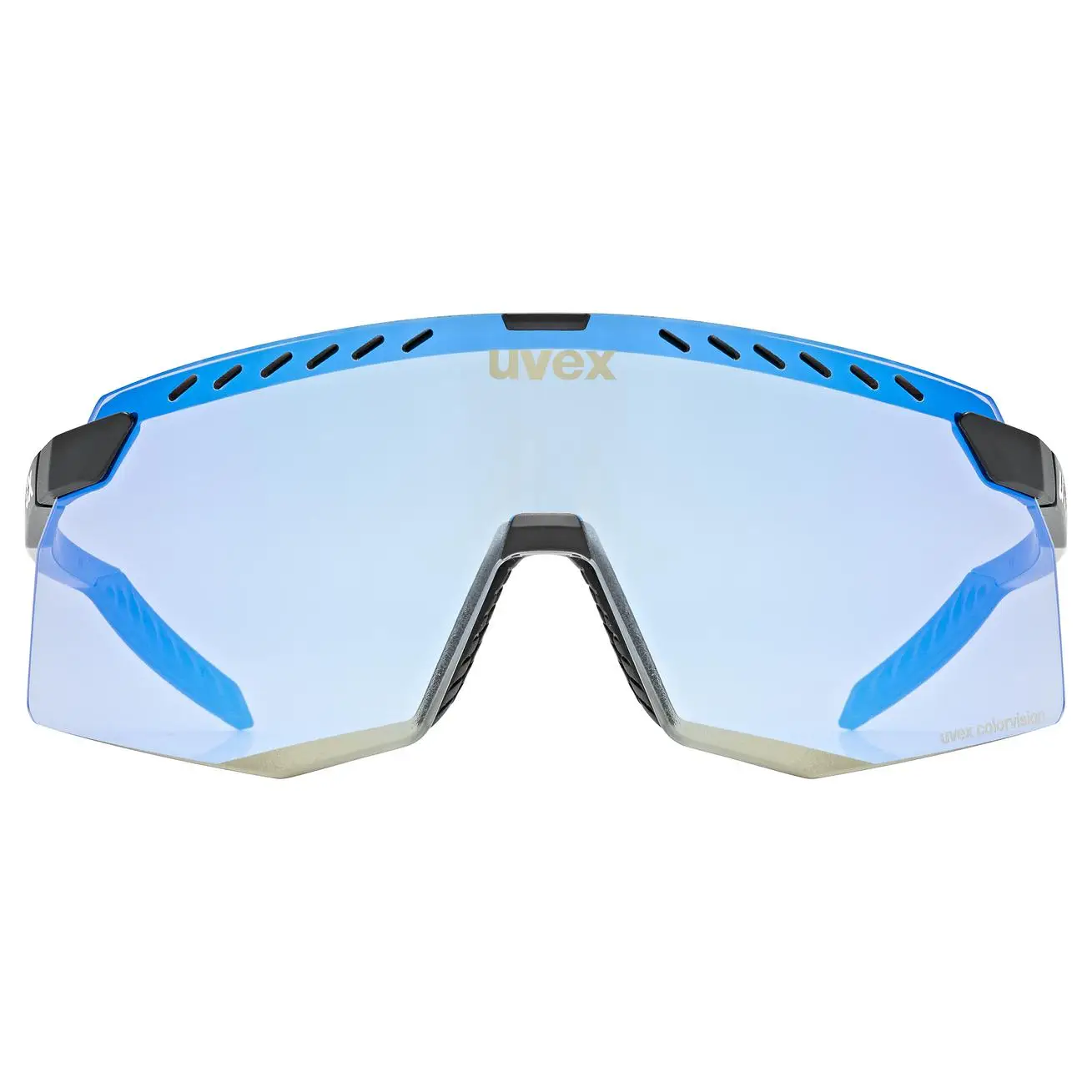 uvex pace stage CV black matt / mirror buzzy blue – Bild 4
