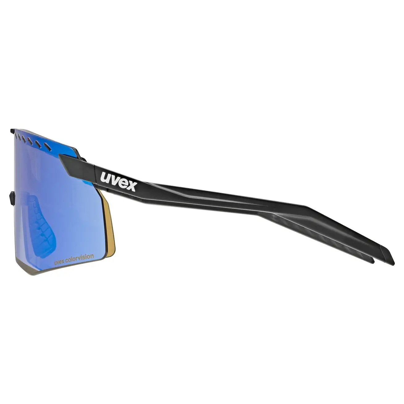 uvex pace stage CV black matt / mirror buzzy blue – Bild 3