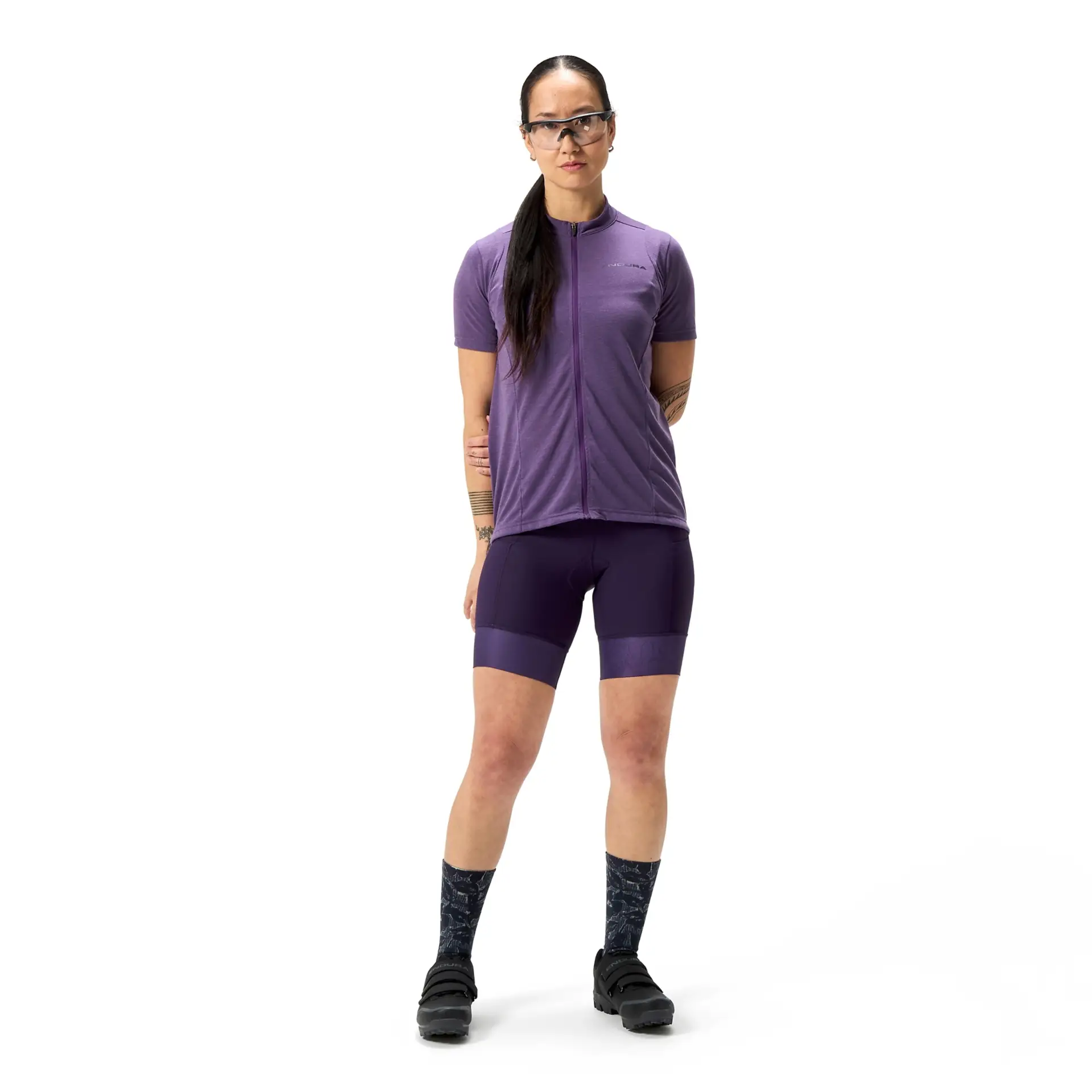Endura Womens Loop Zipped Trikot - L – Bild 4