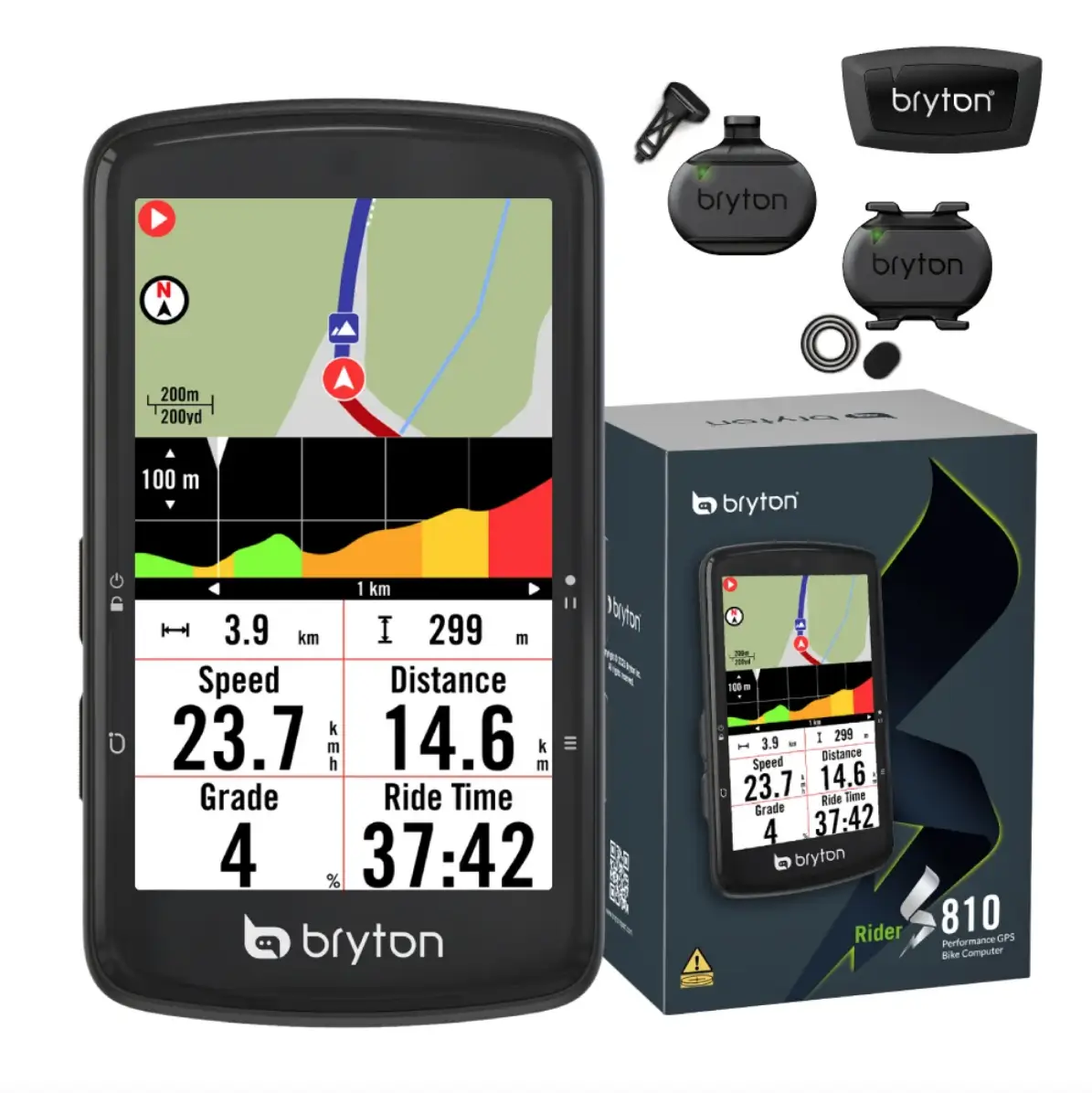 Bryton Rider S510E GPS-Fahrradcomputer – Bild 6
